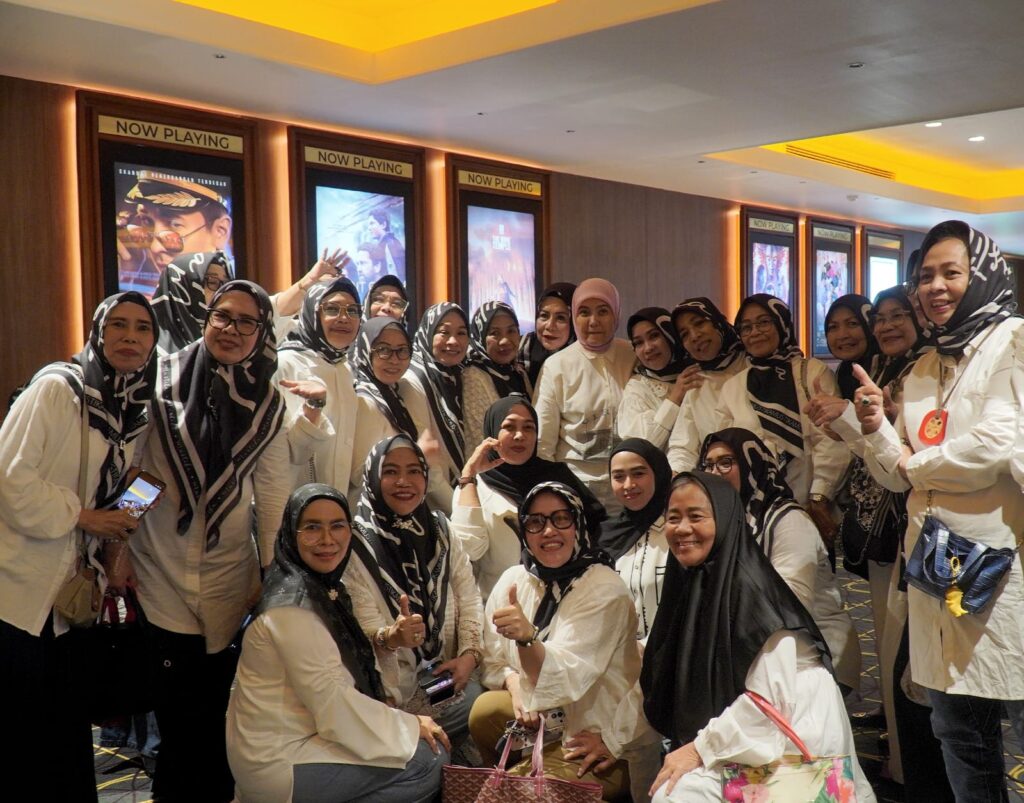 Wakil Wali Kota Makassar Aliyah Mustika Ilham Nobar Film Uang Passolo