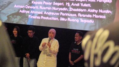 Wakil Wali Kota Makassar Aliyah Mustika Ilham Nobar Film Uang Passolo
