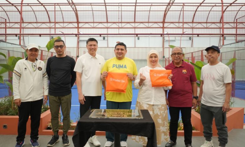 Munafri Resmikan Padel Qu, Perkuat Ekosistem Olahraga Modern di Makassar