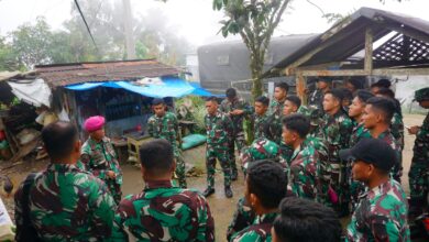 Kodaeral VI Mengerahkan Personel Tim SAR Bantu Pencarian Korban Pesawat ATR 42-500 di Gunung Bulusaraung