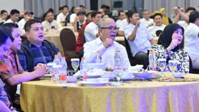 Munafri-Aliyah Kompak Hadiri Pelantikan IAS Sebagai Ketua PORDI Sulsel