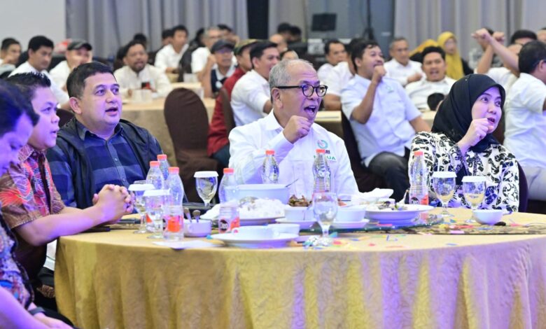 Munafri-Aliyah Kompak Hadiri Pelantikan IAS Sebagai Ketua PORDI Sulsel