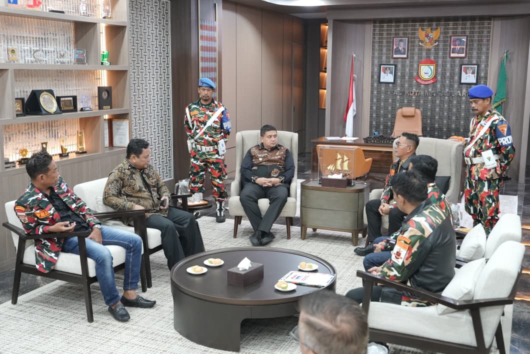 Temui Wali Kota Munafri, LMP Sulsel Tegaskan Satu Kepengurusan Sah dan Siap Dukung Pembangunan Makassar