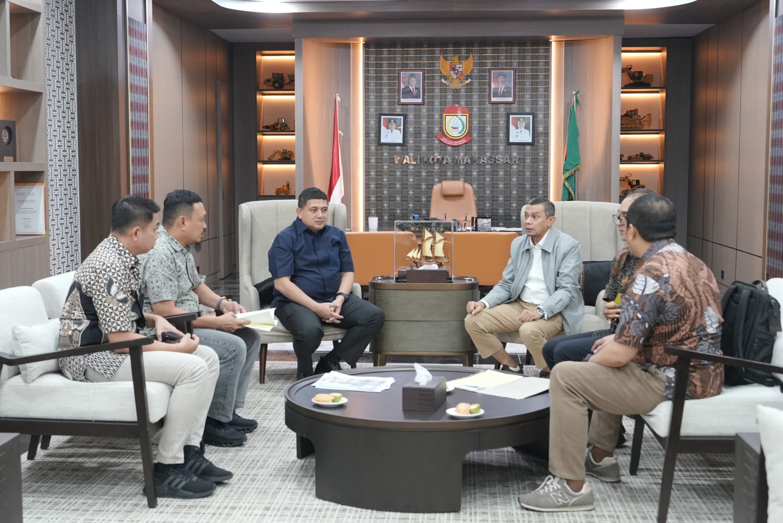 Bertemu Wali Kota, PT GMTD Percepat Penyerahan PSU, Munafri Tegaskan Kepastian Aset