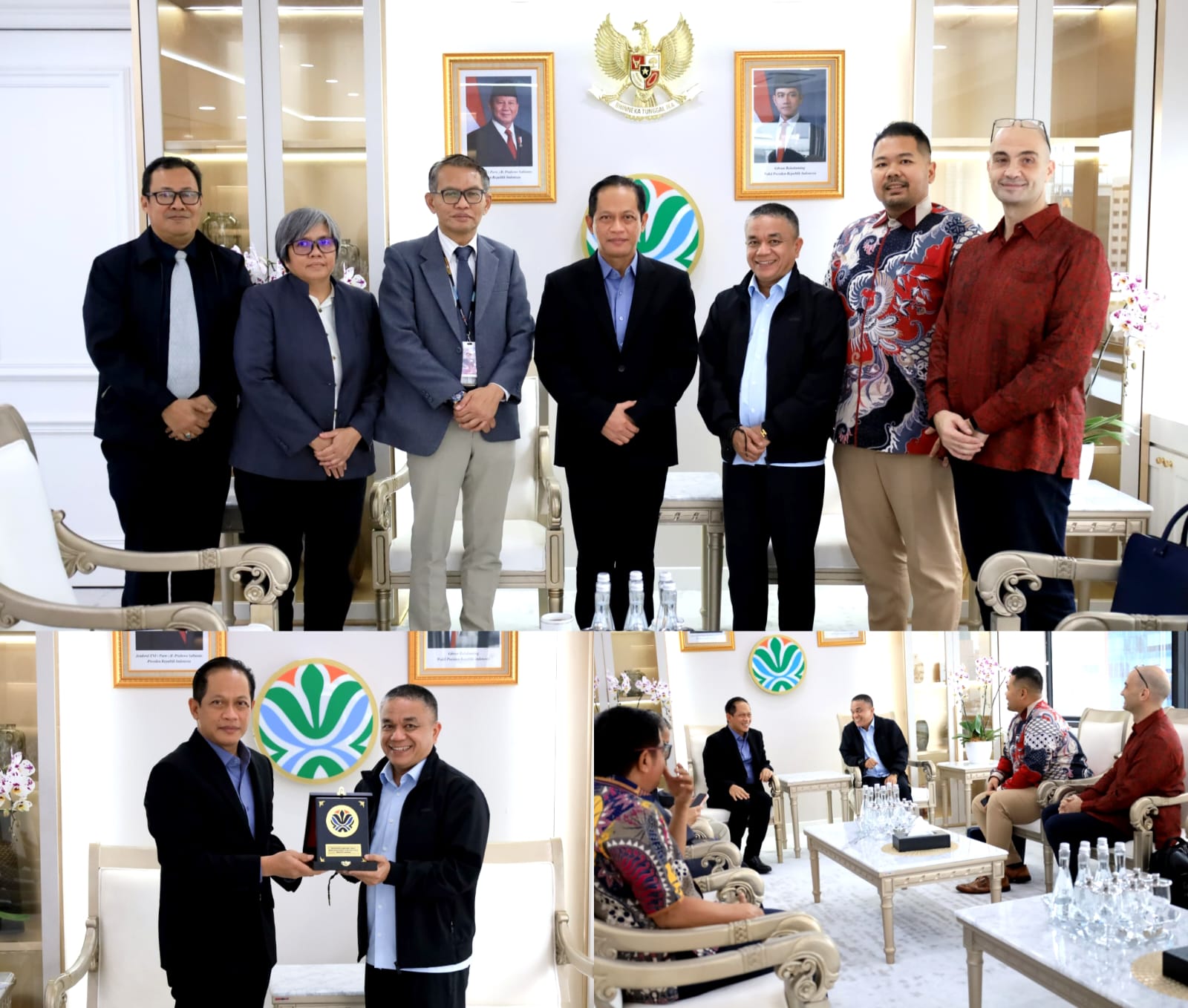 Kunjungan ke Kantor KLH/BPLH, Wali Kota Palu Hadianto Rasyid Bahas Pengelolaan Sampah