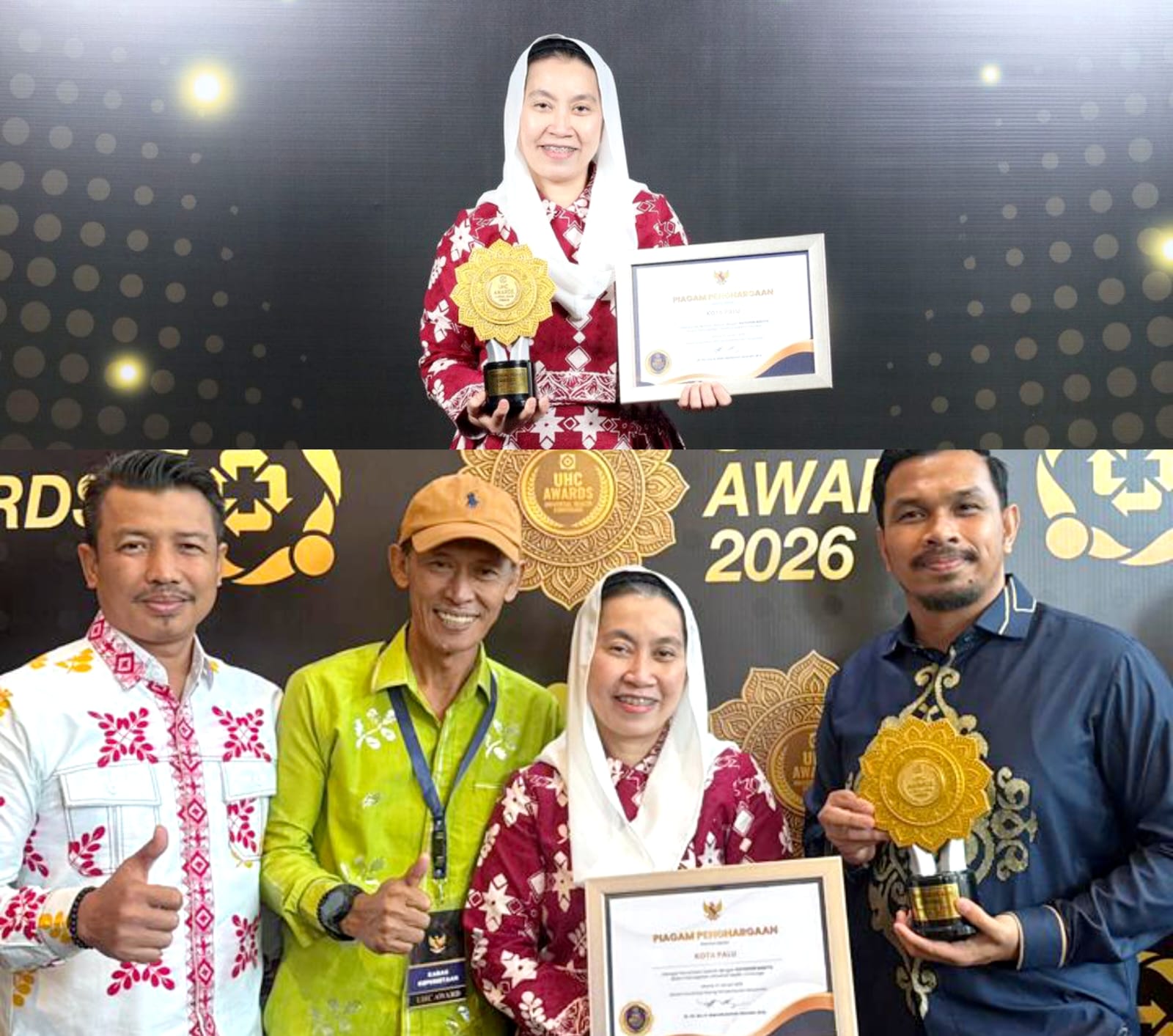 Kota Palu Raih Penghargaan UHC Award Kategori Madya Tahun 2026