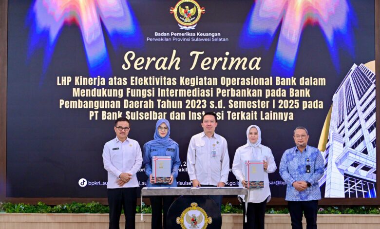 BPK Catat Capaian Positif Bank Sulselbar, Tetap Ada Rekomendasi