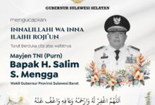 Gubernur Sulsel Andi Sudirman Sampaikan Duka Cita Atas Wafatnya Wagub Sulbar Salim S Mengga