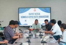 Komisi B DPRD Makassar Perkuat Koordinasi dan Sinergi Internal