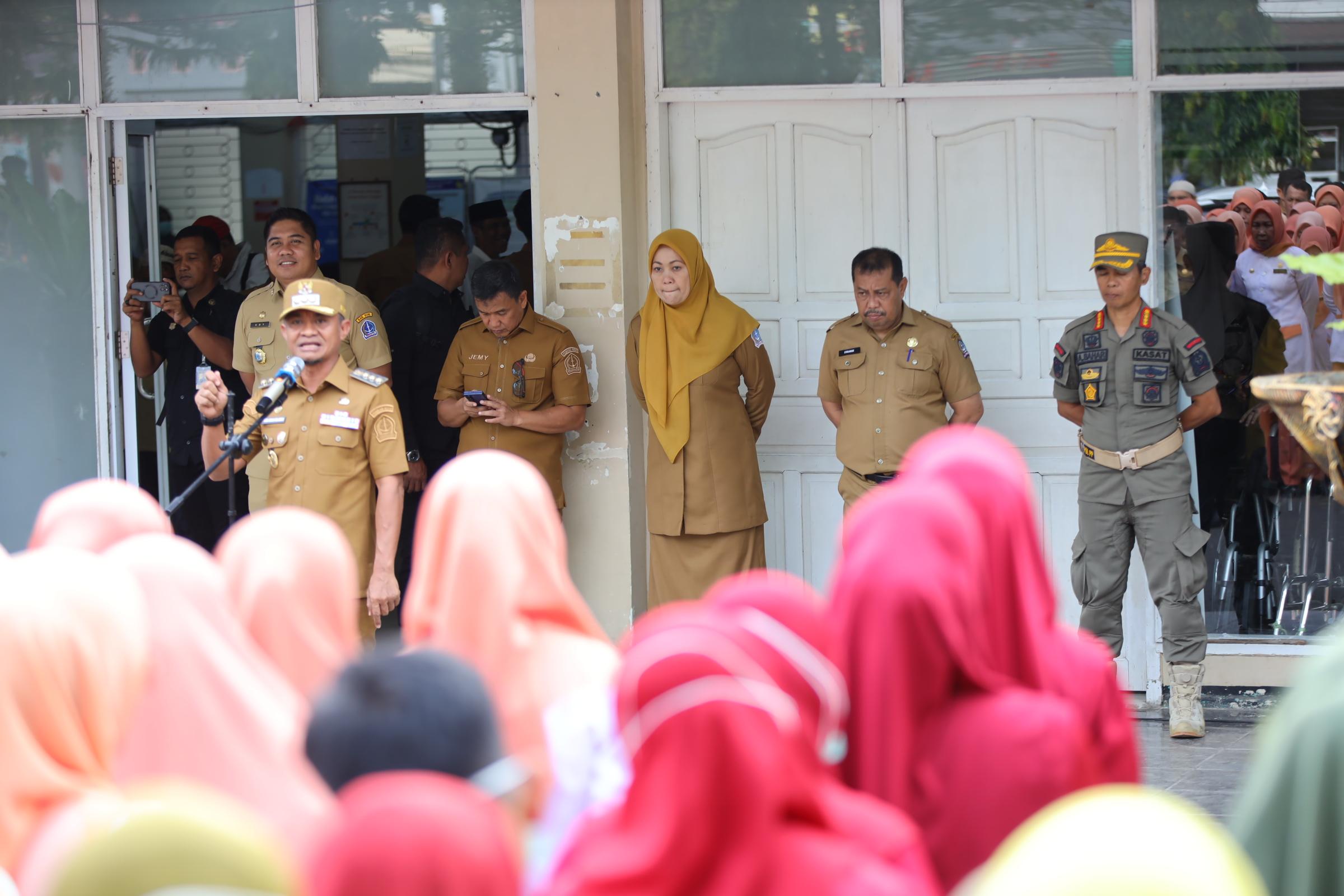 Pimpin Apel Pelayanan Rumah Sakit, Andi Asman Minta ASN Kerja Ikhlas dan Penuh Tanggung Jawab