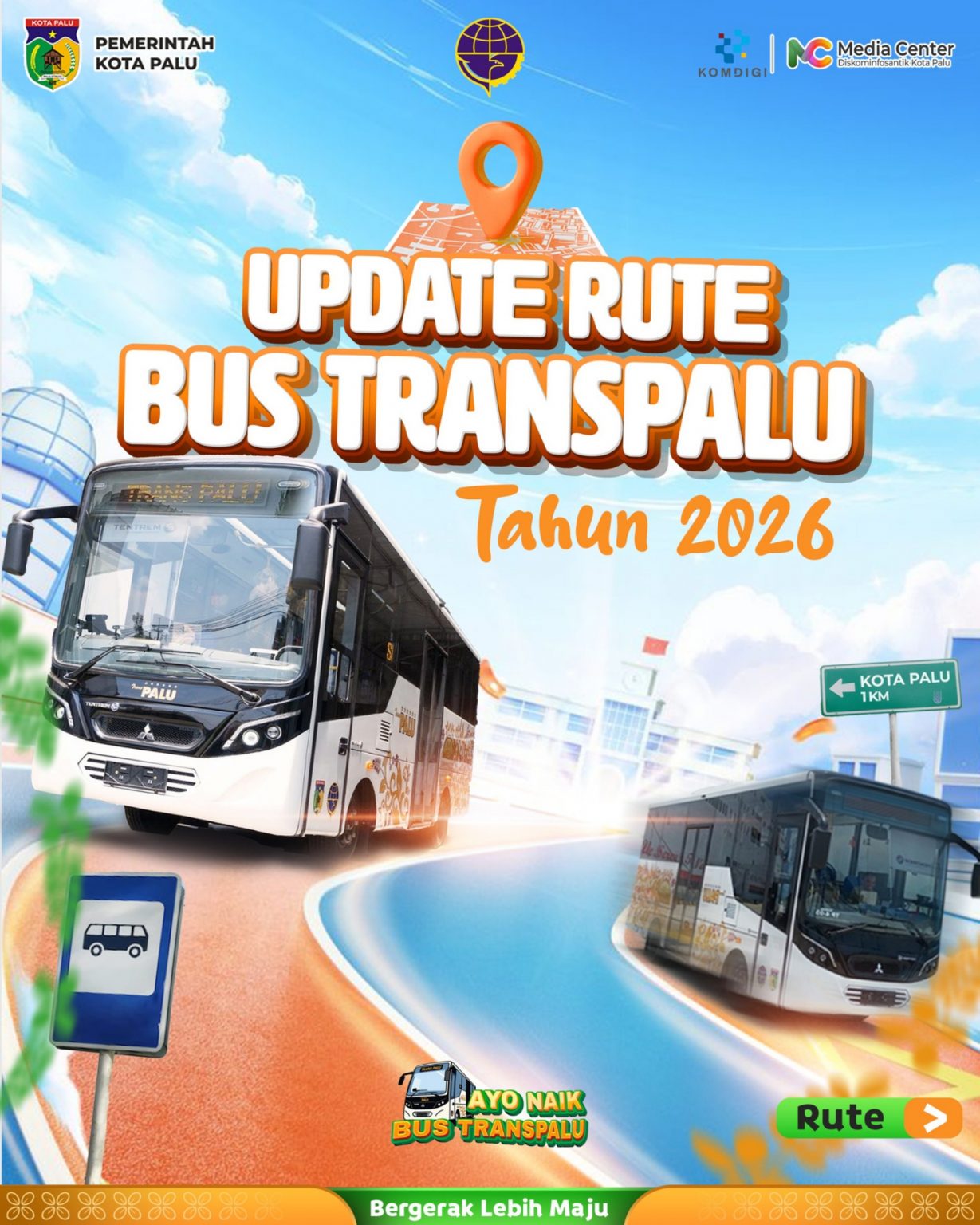 Pemkot Palu Luncurkan Rute Terbaru Bus Transpalu Tahun 2026