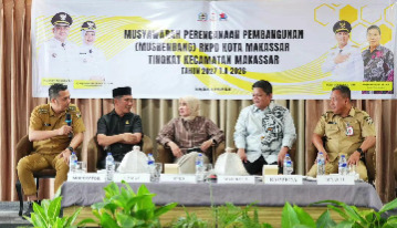 DPRD Makassar  dan Kepala Bappeda Hadiri Musrenbang RKP Kecamatan Tahun Perencanaan 2026–2027