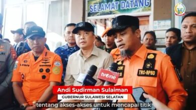 Gubernur Sulsel Tinjau Posko AJU Bersama Menhub dan KaBasarnas: Kita Kerahkan Seluruh Tim Maksimalkan Operasi Pencarian