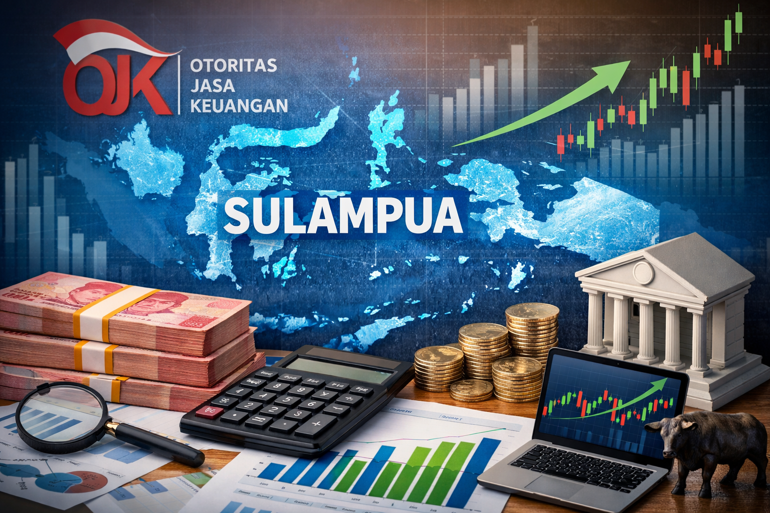 Sektor Jasa Keuangan Sulampua Tetap Stabil, OJK Catat Pertumbuhan Perbankan dan Pasar Modal