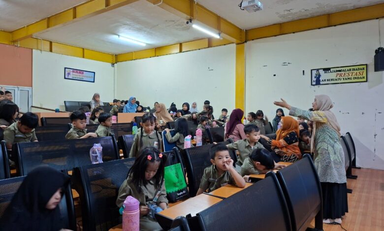 Serunya Peringatan Isra’ Mi’raj di TK Islam Athirah Makassar