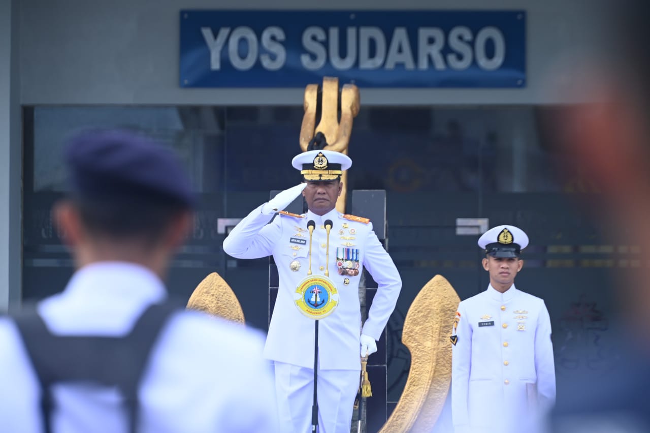 TNI AL Kodaeral VI Teguhkan Jati Diri Prajurit Laut pada Upacara Hari Dharma Samudra 2026