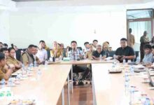 Pimpinan Sekretariat DPRD Makassar Kawal Progres Pembangunan Kantor