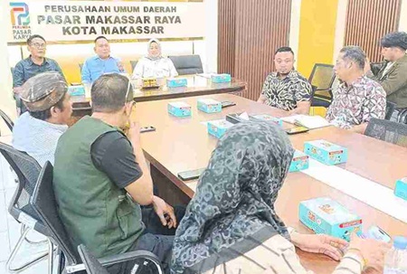 Komisi B DPRD Makassar Apresiasi Kinerja Perumda Pasar Makassar