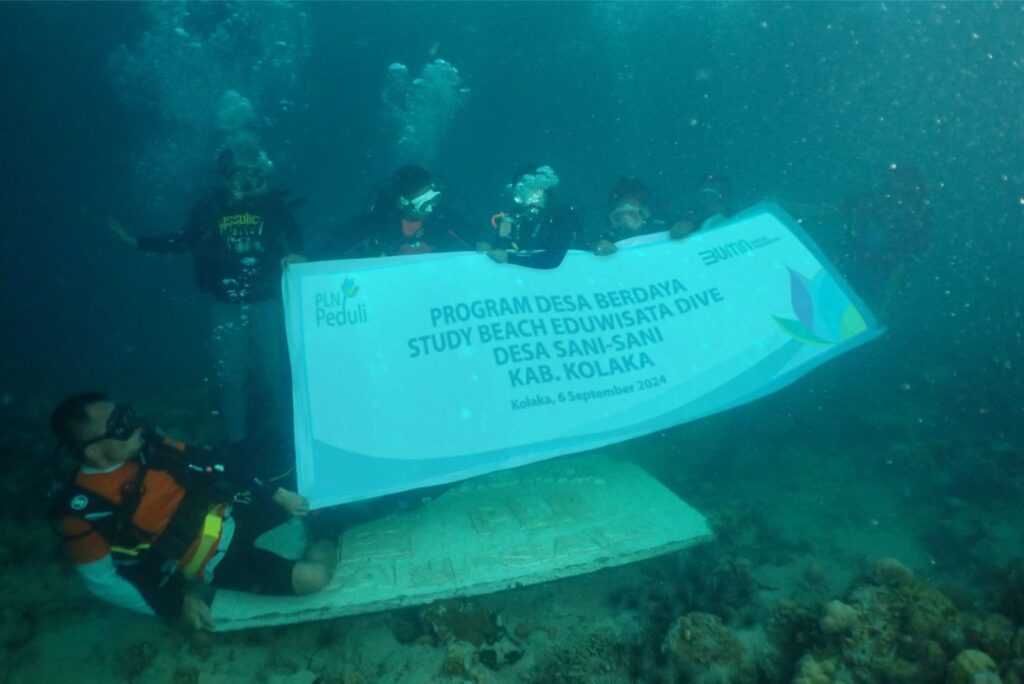 Dukung Pengembangan Wisata, PLN Peduli Hadir Melalui Program Desa Berdaya di Desa Sani-sani Sultra