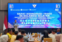 Sekda Sulsel Buka Rakor TP2DD se-Sulsel, Perkuat Elektronifikasi Transaksi dan Digitalisasi Keuangan Daerah