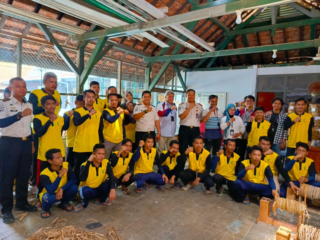 UMKM Pertapreneur Aggregator Pertamina Gandeng Rutan Kebumen Berdayakan Warga Binaan