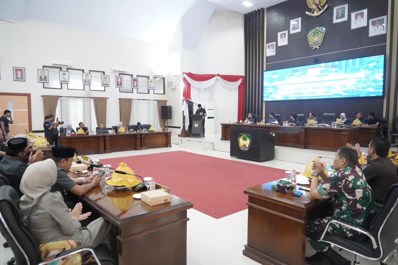 DPRD Gowa Setujui Empat Ranperda Dibahas, Wabup Tegaskan Penguatan Sinergi Eksekutif–Legislatif