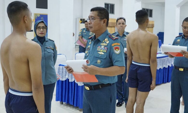 Dankodaeral VI Tekankan Kualitas dan Integritas dalam Sidang Pantukhirda Calon Bintara dan Tamtama TNI-AL Gelombang I 2026