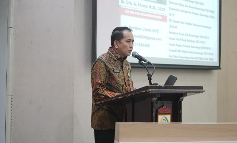 Dirjen Kemendagri Kupas Regulasi Penggunaan Anggaran BTT di Hadapan SKPD Pemkot Makassar