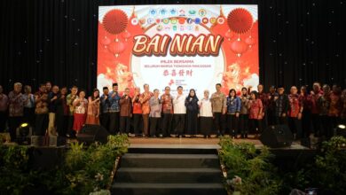 Hadiri Imlek Bersama Warga Tionghoa, Munafri Kebersamaan Jaga Makassar Tak Lekang oleh Waktu