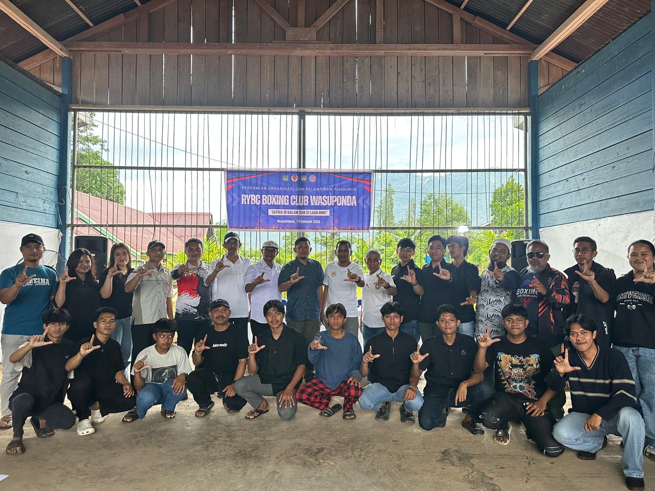 Sasana Tinju Wasuponda RYBC Boxing Club Resmi Dibuka