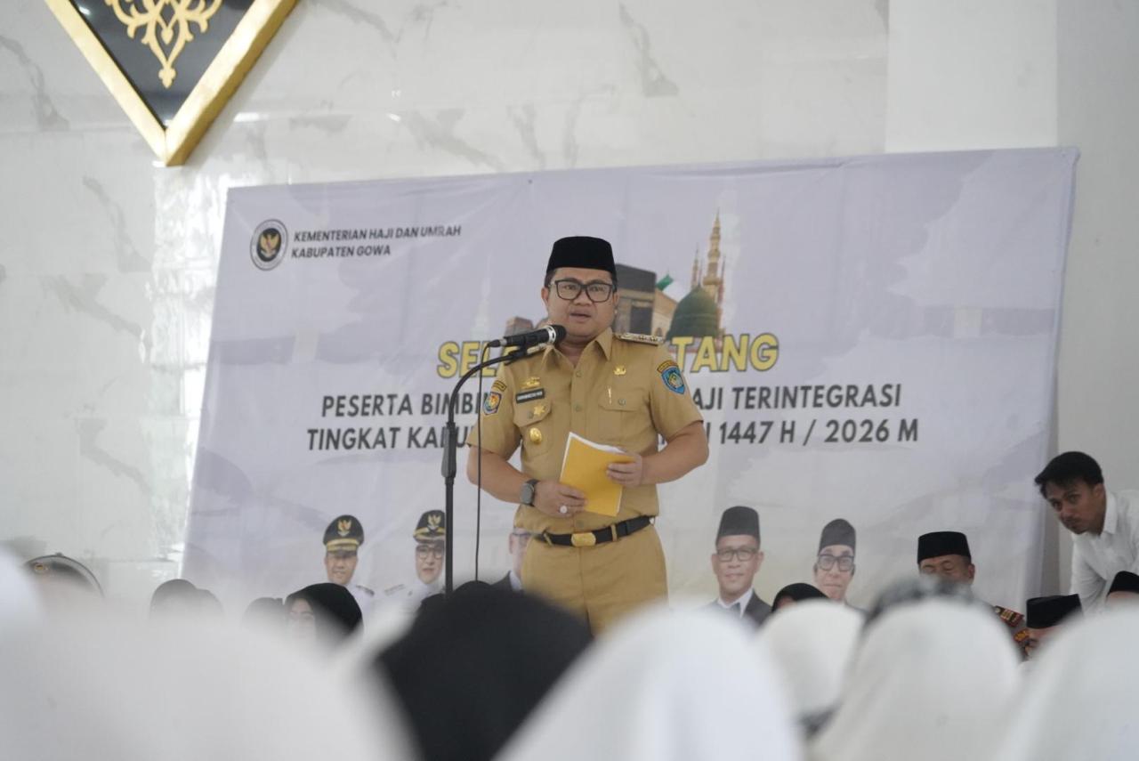 1.419 JCH Gowa Mulai Mengikuti Manasik Haji