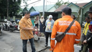 Respons Cepat Keluhan Warga, Wali Kota Munafri Tinjau dan Perbaiki Jalan Garuda, Mariso