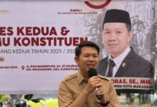 Wakil Ketua DPRD Makassar Eric Horas Terima Aspirasi Warga Tiga Kecamatan Soal Drainase dan Penyaluran Bansos