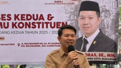 Wakil Ketua DPRD Makassar Eric Horas Terima Aspirasi Warga Tiga Kecamatan Soal Drainase dan Penyaluran Bansos