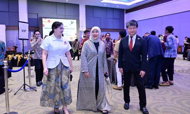 Resepsi Hari Kelahiran Kaisar Jepang, Aliyah Mustika Dorong Sinergi Berkelanjutan