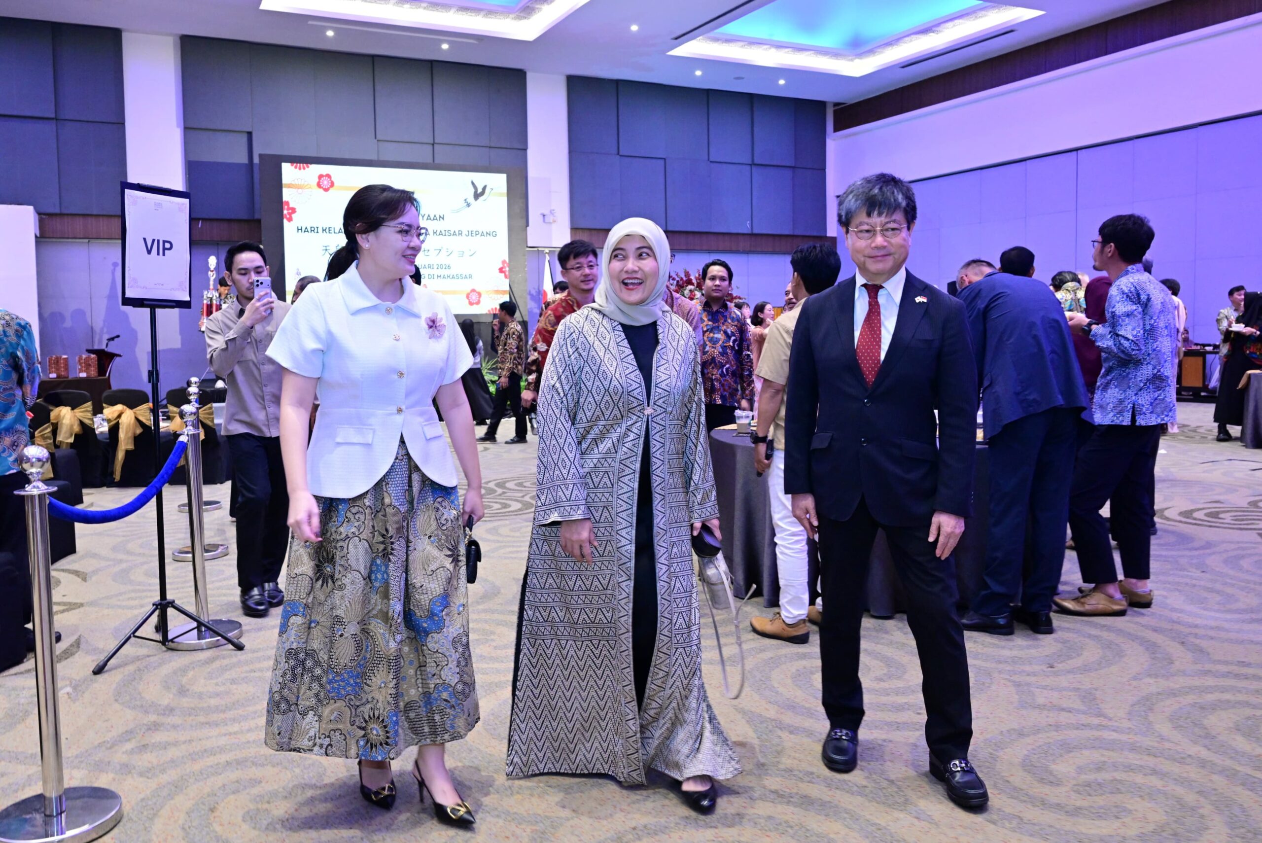 Resepsi Hari Kelahiran Kaisar Jepang, Aliyah Mustika Dorong Sinergi Berkelanjutan