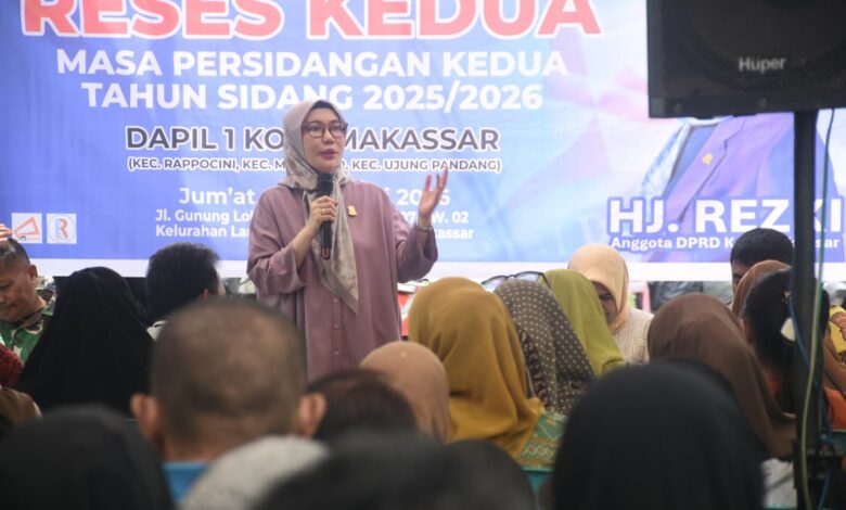 Reses di Kelurahan Lariangbangi, Legislator Rezki Terima Keluhan Warga Soal Drainase