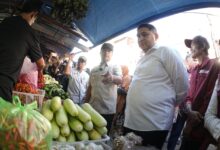 Wali Kota Munafri Bersama Gubernur Sulsel Pantau Harga Pangan di Pasar Terong