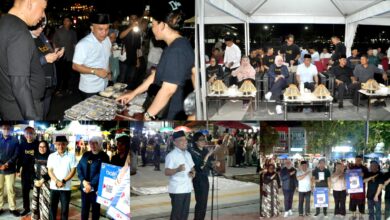 Wali Kota Palu Hadianto Rasyid Buka Weekend Ramadan Night di Kawasan CFD Vatulemo
