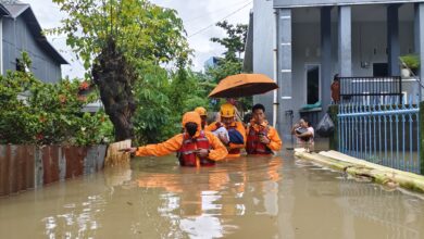 Instruksi Wali Kota Bergerak Cepat, BPBD Makassar All Out Tangani Banjir dan Evakuasi Warga