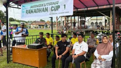 Turnamen Sepak Bola Mangkutana Ramadan Cup I Resmi Digelar, Peserta Puasa, Tetap Semangat