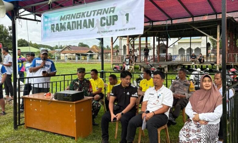 Turnamen Sepak Bola Mangkutana Ramadan Cup I Resmi Digelar, Peserta Puasa, Tetap Semangat