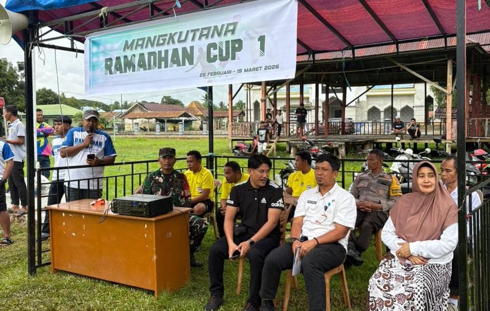 Turnamen Sepak Bola Mangkutana Ramadan Cup I Resmi Digelar, Peserta Puasa, Tetap Semangat