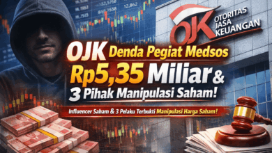 OJK Denda Pegiat Medsos dan Tiga Pihak Manipulasi Saham, Nilai Sanksi Capai 3,5 Miliaran