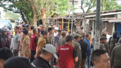 Penertiban Lapak PKL Tamalate 55 Lapak Direlokasi
