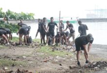Prajurit Kodaeral VI Bersih-Bersih Pantai Jalaria, Wujud Tindak Lanjut Instruksi Presiden