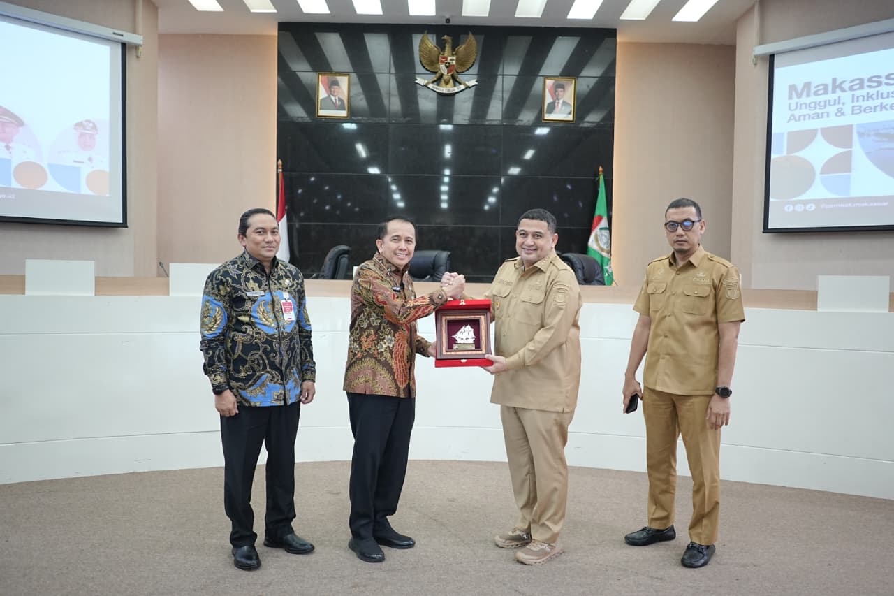 Sinergi Pusat–Pemkot Makassar, Munafri Perkuat Tata Kelola Fiskal Daerah Bersama Dirjen Kemendagri