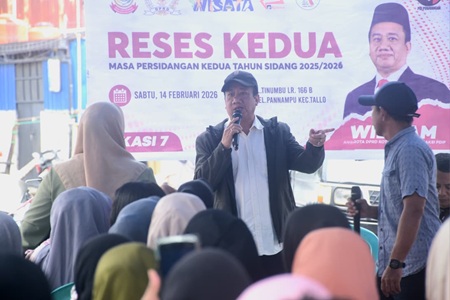 Reses di Kelurahan Pannampu, William Laurin Serap Aspirasi Masyarakat Soal Drainase dan Air Bersih