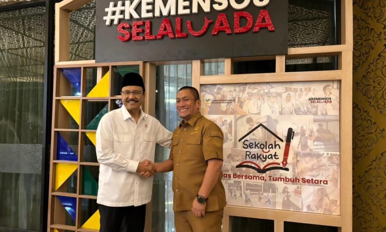 Temui Mensos, Bupati Luwu Timur Bersama Sejumlah Kepala Daerah Bahas Pembangunan Sekolah Rakyat