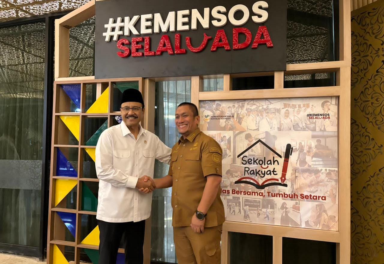 Temui Mensos, Bupati Luwu Timur Bersama Sejumlah Kepala Daerah Bahas Pembangunan Sekolah Rakyat